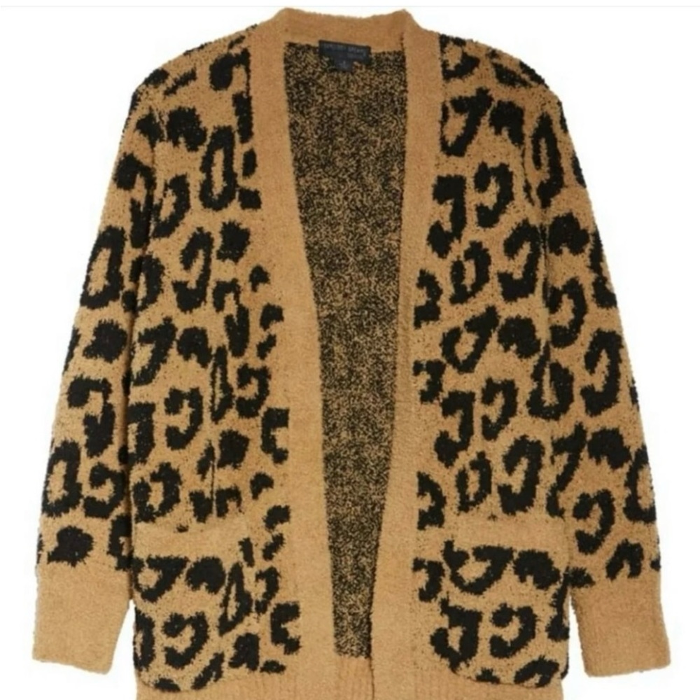 Barefoot Dreams Leopard Cardigan
